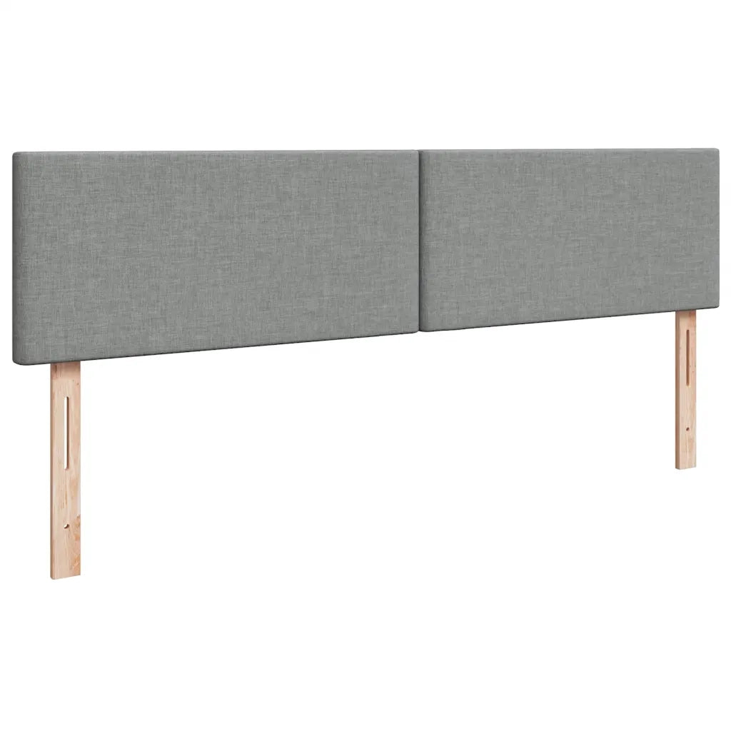 Struttura Letto Pouf con Materasso 200x200 cm in Tessuto 3311401