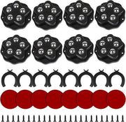 Ruote per mobili autoadesive - Rotabili - 8 pezzi