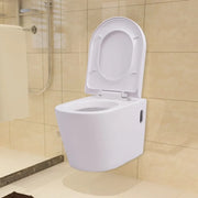 WC Sospeso in Ceramica Bianca 244270