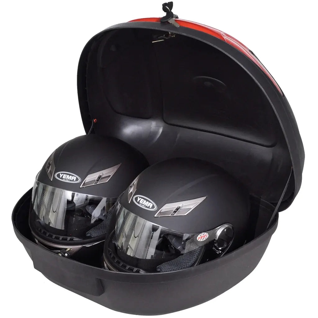 Cassetta di Coda per Moto per 2 Caschi 72 L 150361