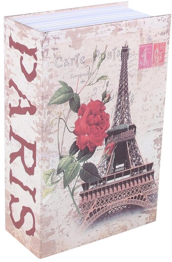 Libretto di cambio - Cassetto segreto - Scatola di sicurezza di lusso - Multicolore - Cassetto nascosto - Ideale per oggetti di valore - Portatile modello
