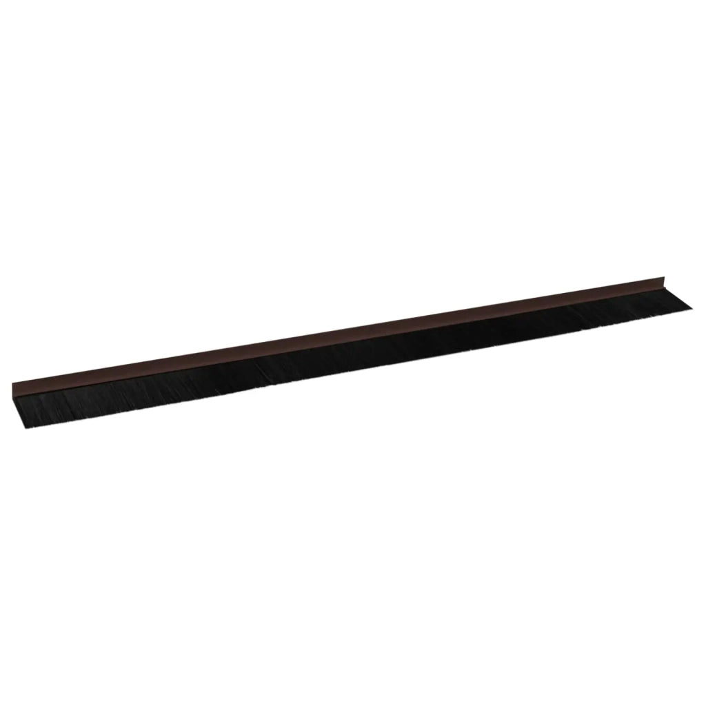 Spazzole per porte autoadesive 6 pz Marrone 100 cm CFW4658518