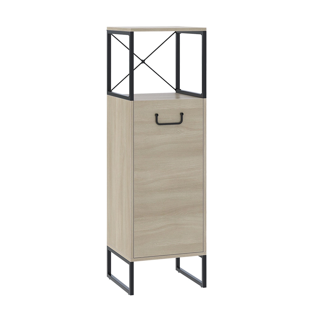 Vicco Mobiletto midi Quercia/nero 36 x 116.5 cm