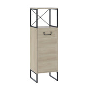 Vicco Mobiletto midi Quercia/nero 36 x 116.5 cm