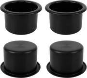 Sostituenti per auto e divano - 4 pezzi - nero - plastica
