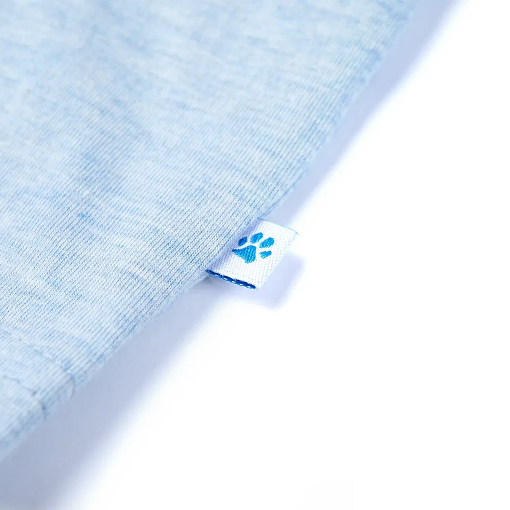 Maglietta da Bambino Blu Tenue Mélange 104 12030