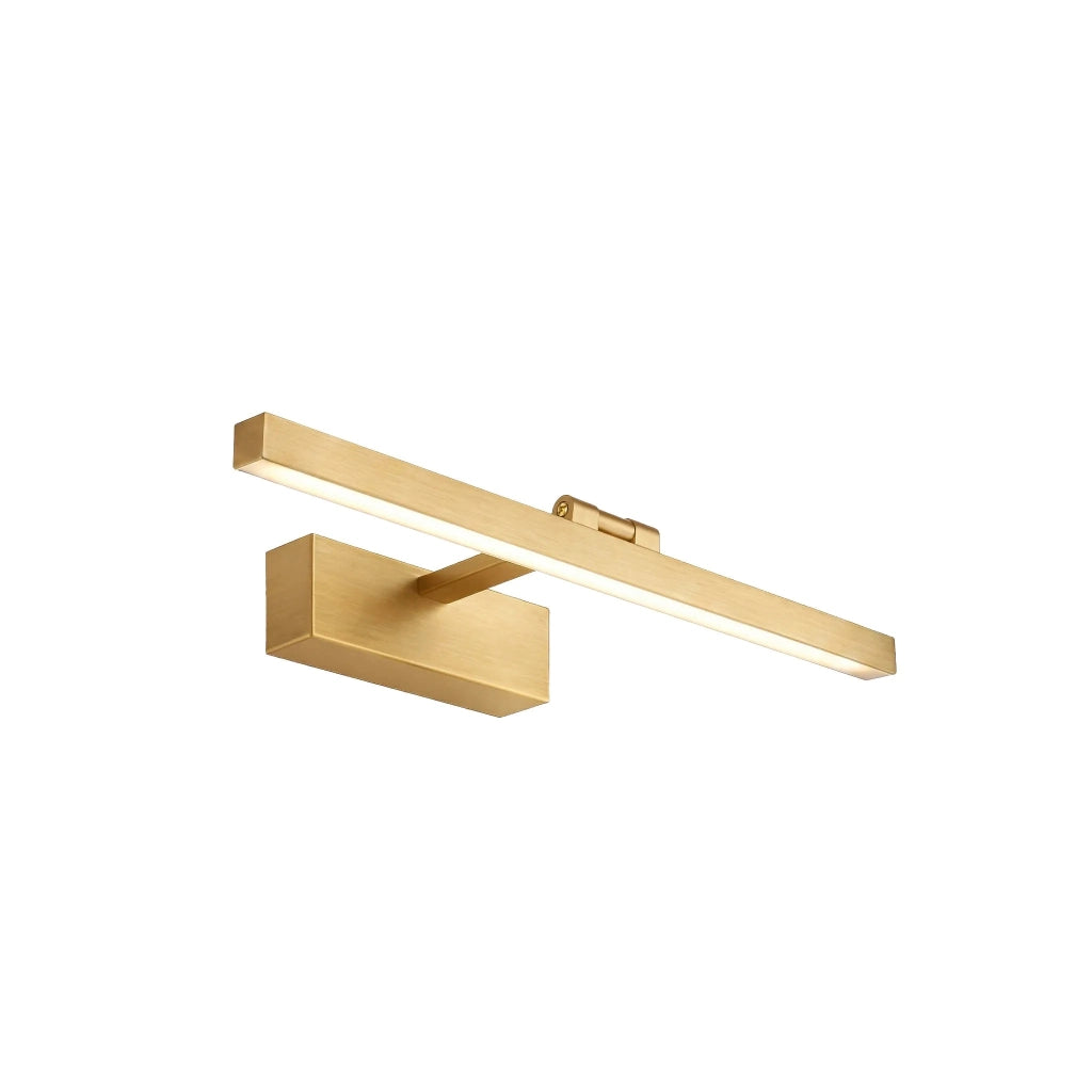Applique Da Bagno Led APP1863-1W 40cm Brush Gold