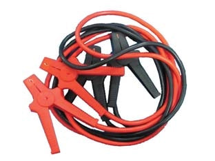 CAVI COLLEGAMENTO BATTERIA AUTO PINZE RIVESTITE  mt.3,5, 350A, cavo interno mm2 25    EXCEL
