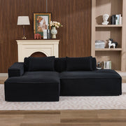 Divano 2 Posti con Cuscini ¨C MINIMAL ¨C Tessuto, 235 cm
