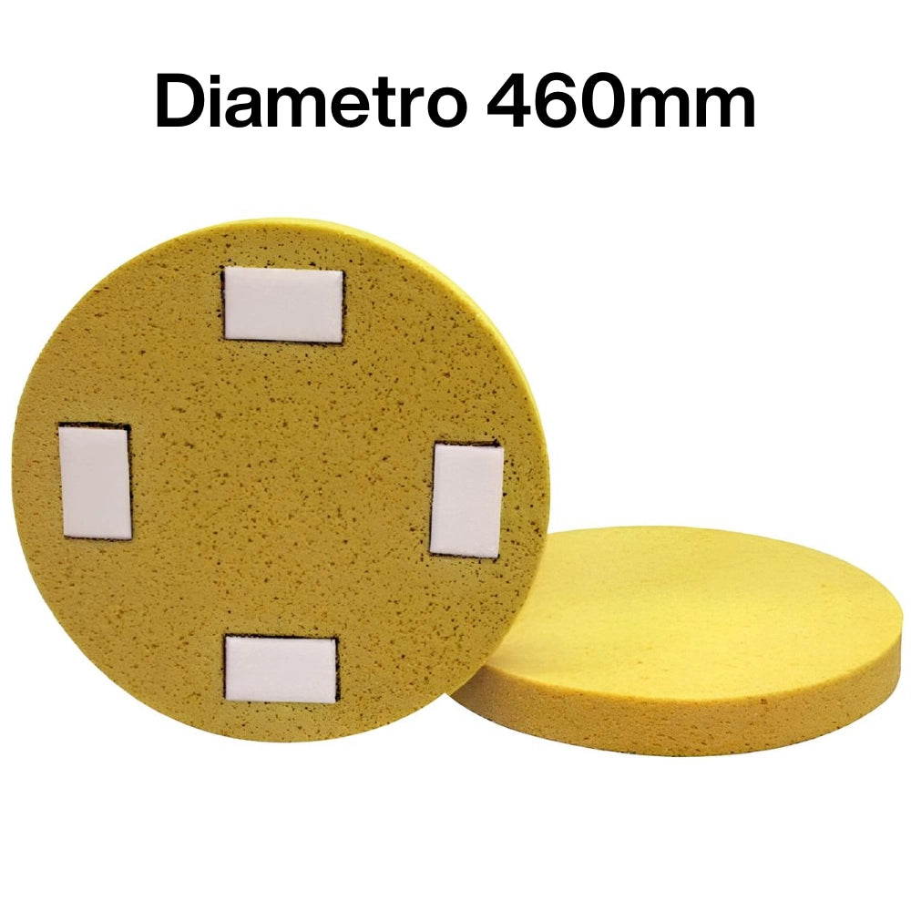 Disco in spugna diametro 460mm pulizia pavimenti fughe