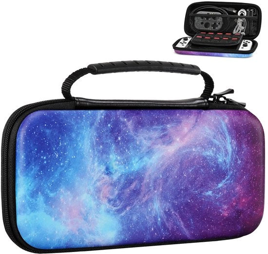 Borsa portatile per Nintendo Switch OLED - Protezione hard shell e borsa di trasporto