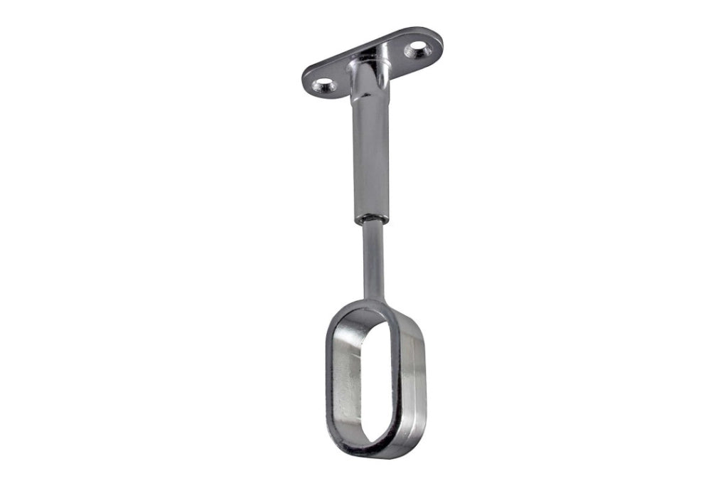 Supporti Centrali Per Tubo Ovale Cromo Pezzi 1 - Masidef