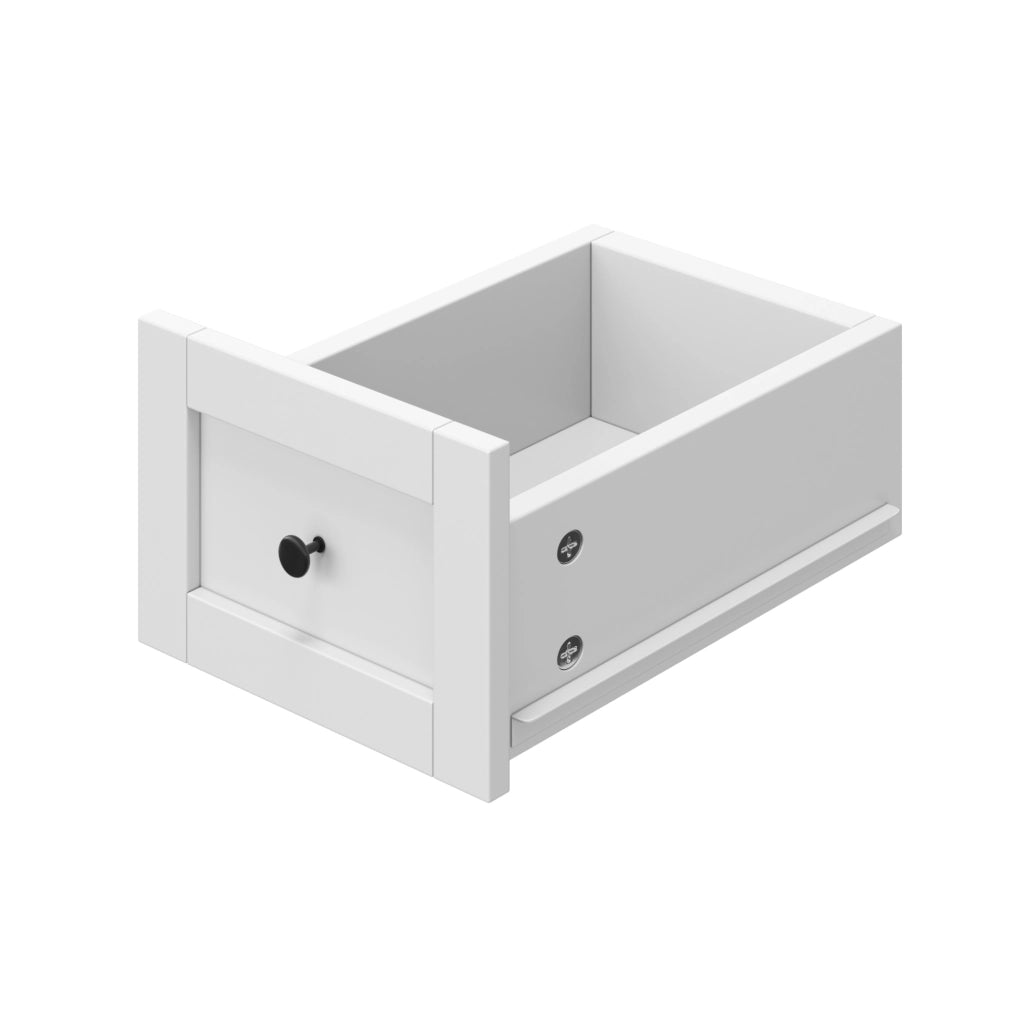 Isola da cucina mobile allungabile 116-179,5 cm con 3 cassetti, ripiani laterali snack e ruote, bianco/nero