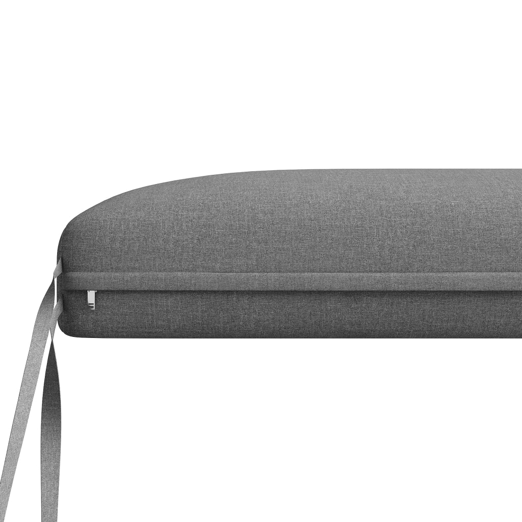 Set Mobili da Giardino in PE-Rattan con Cuscini Spessi, Divano da Esterno Modulare per 6-8 Persone, Colore Grigio