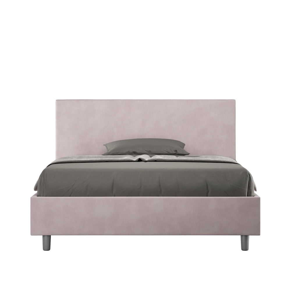 Letto Matrimoniale Extra Large 200x200 cm con Rete Adele Glicine