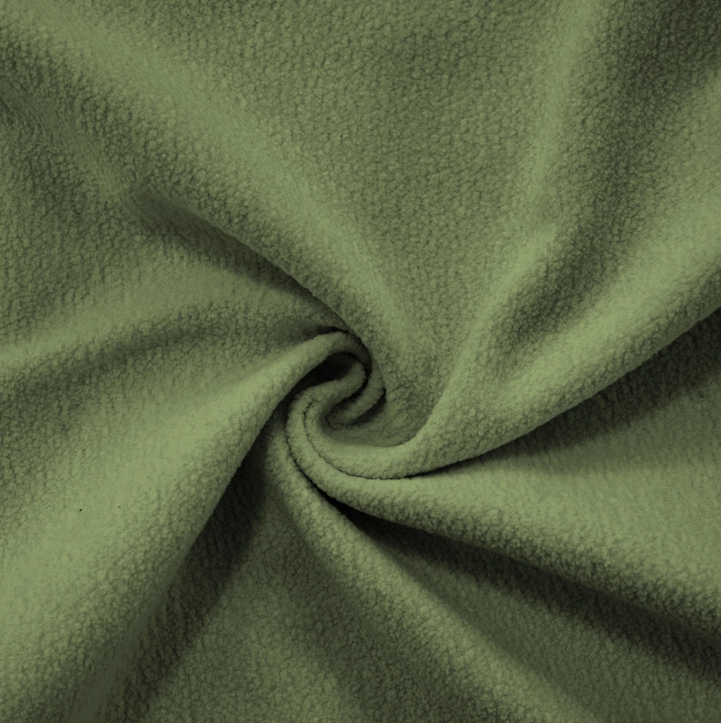 Divano angolare modulare in chenille vintage verde, 4 posti con pouf mobile