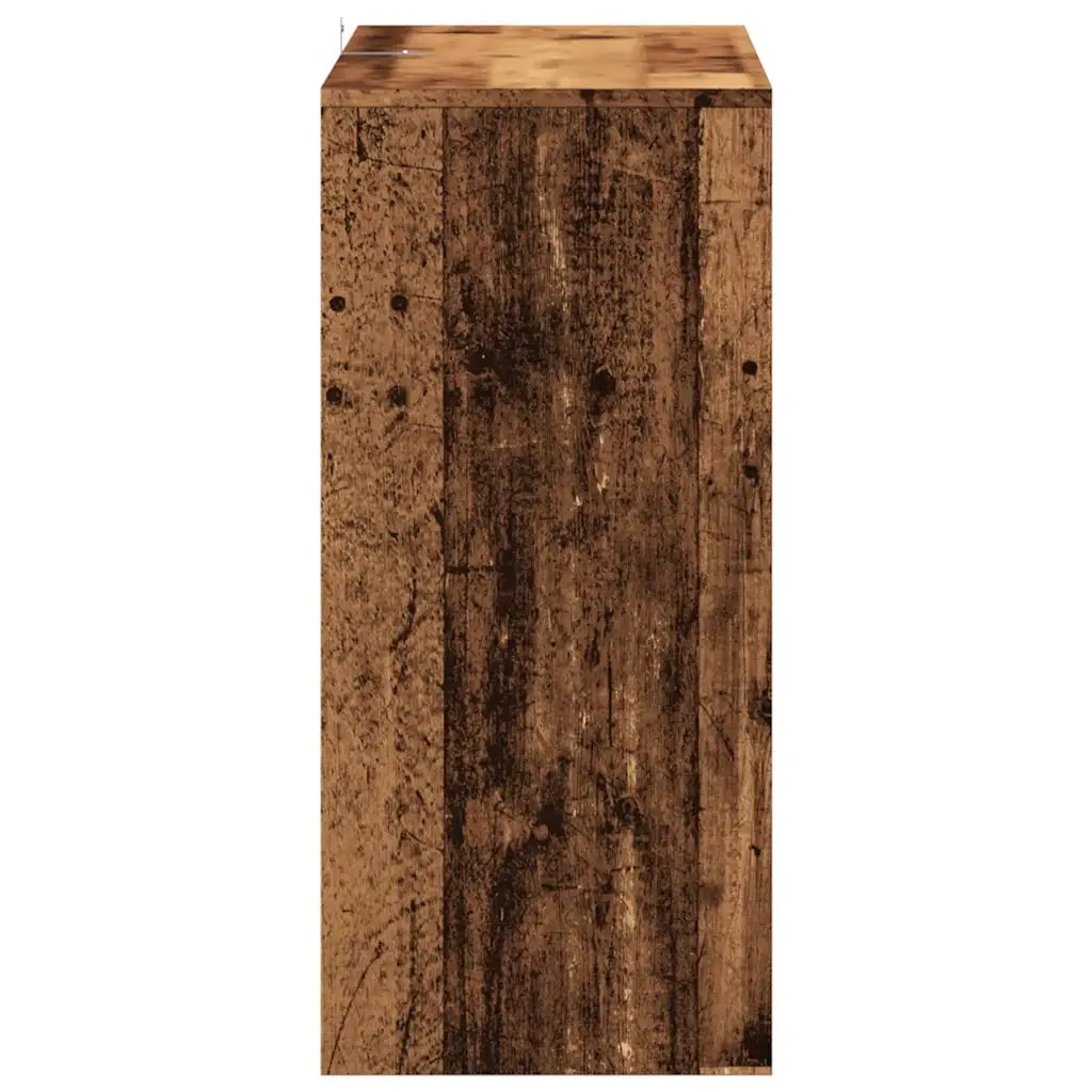 Tavolino Consolle Legno Vecchio 100x35x76,5 cm in Truciolato 856784