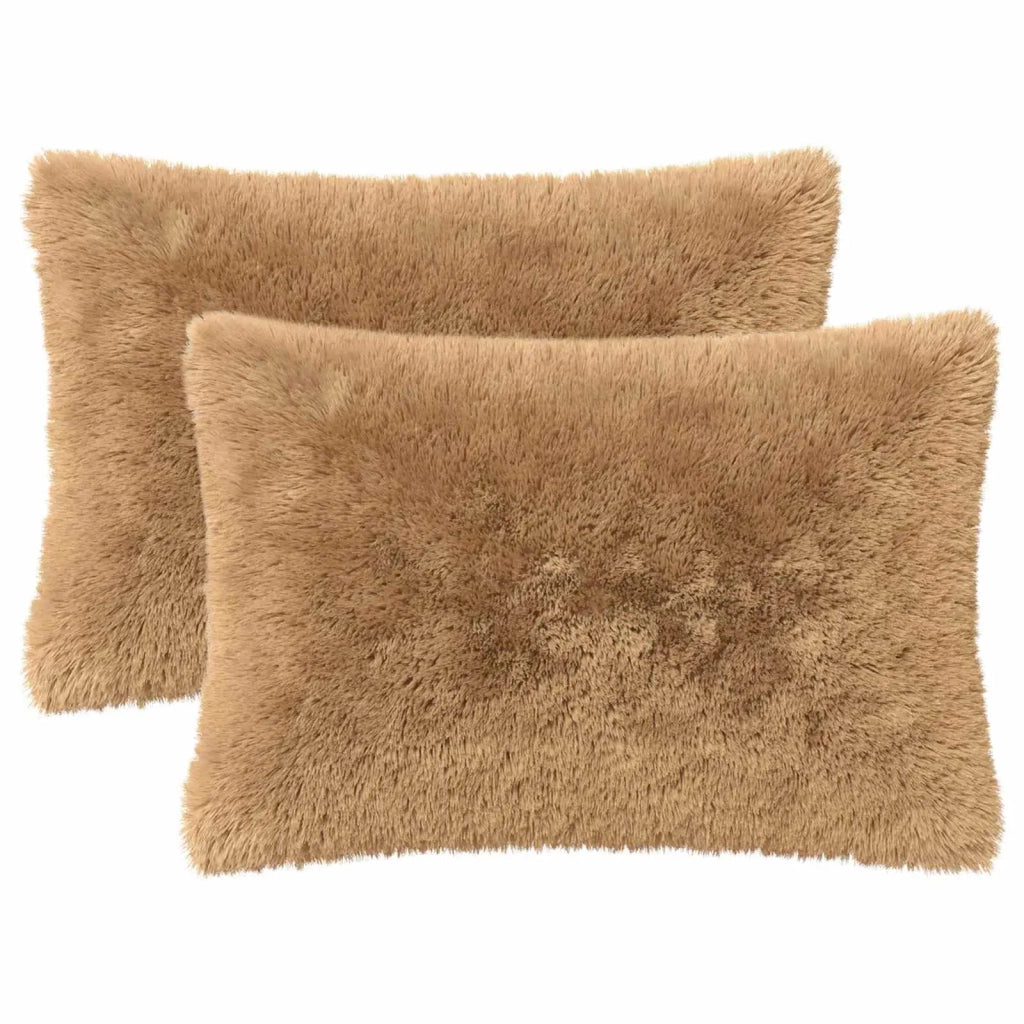 Cuscino con cuscino HEERLEN 2 pz Tortora Fleece PV 927807