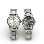 Trade Shop - Orologio Da Polso Elegante Acciaio 33mm Quadrante Casual -