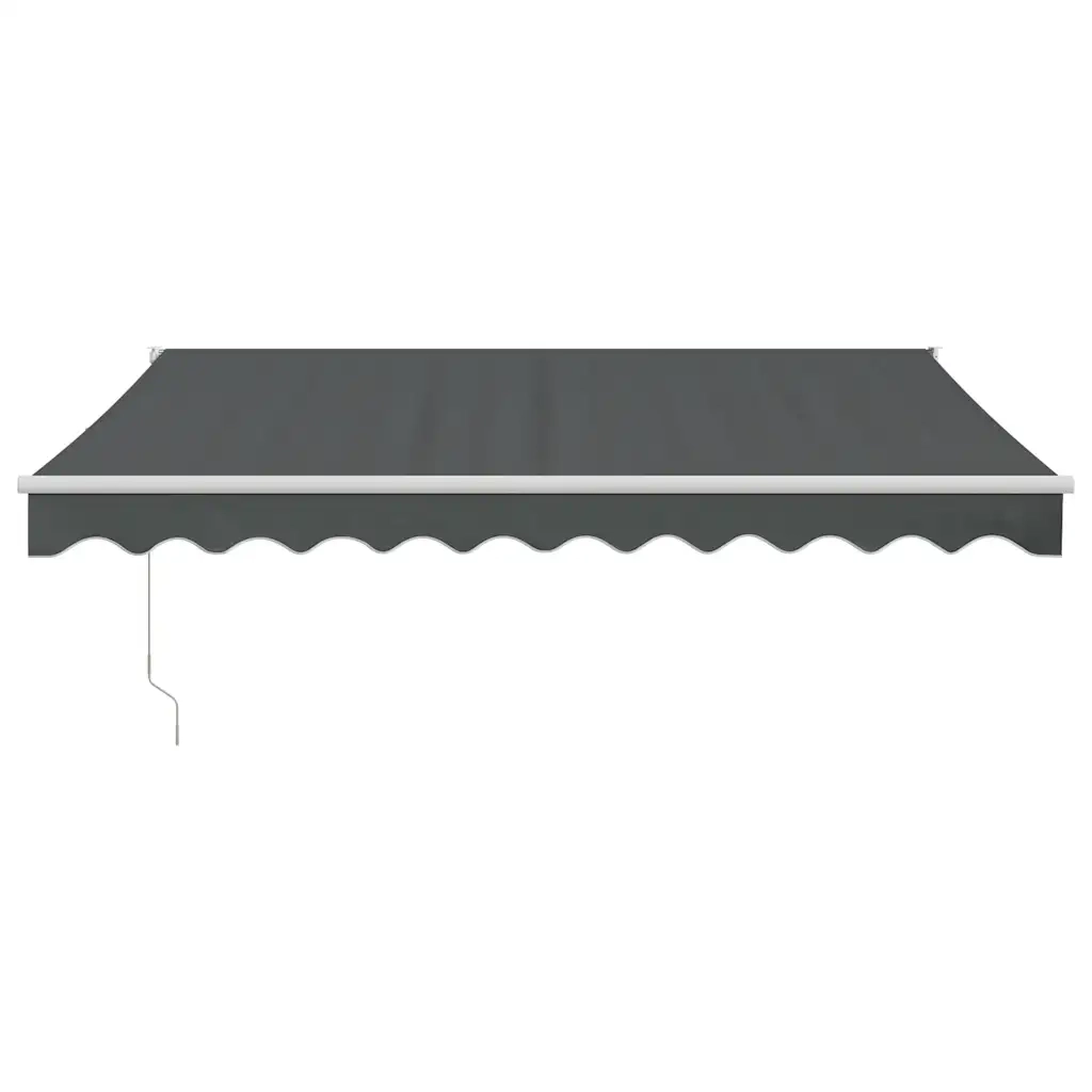 Tenda retrattile Antracite con Struttura Bianca 3,5 x 2,5 m 3154487