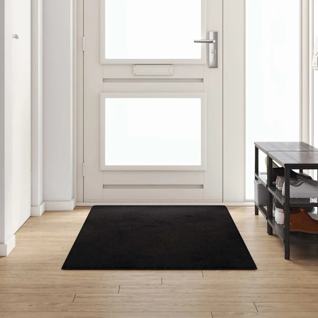 Runner in Moquette | Runner Tappeto Nero 100 x 250 cm 100% Polipropilene Tuft