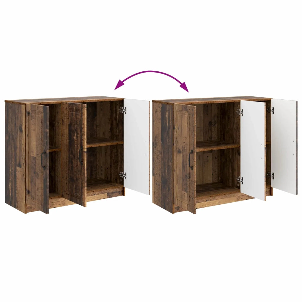 Credenza | Madia | Buffet da pranzo | Armadio da pranzo Legno antico 89 x 34,5 x 77 cm Legno ingegnerizzato