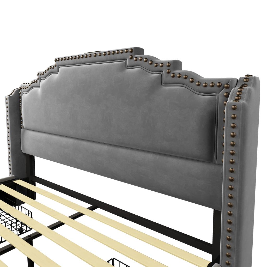 Letto matrimoniale 160x200 con contenitore