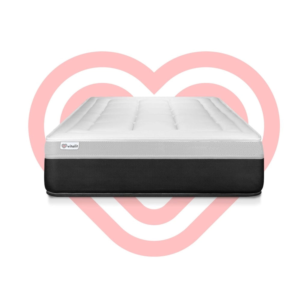 Materasso 100x210 cm a molle insacchettate e memory foam - Vital Form