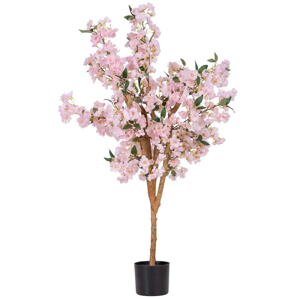 Ciliegio artificiale decorativo rosa 47x33x120