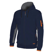 Micropile Ortigara XL blu con cappuccio