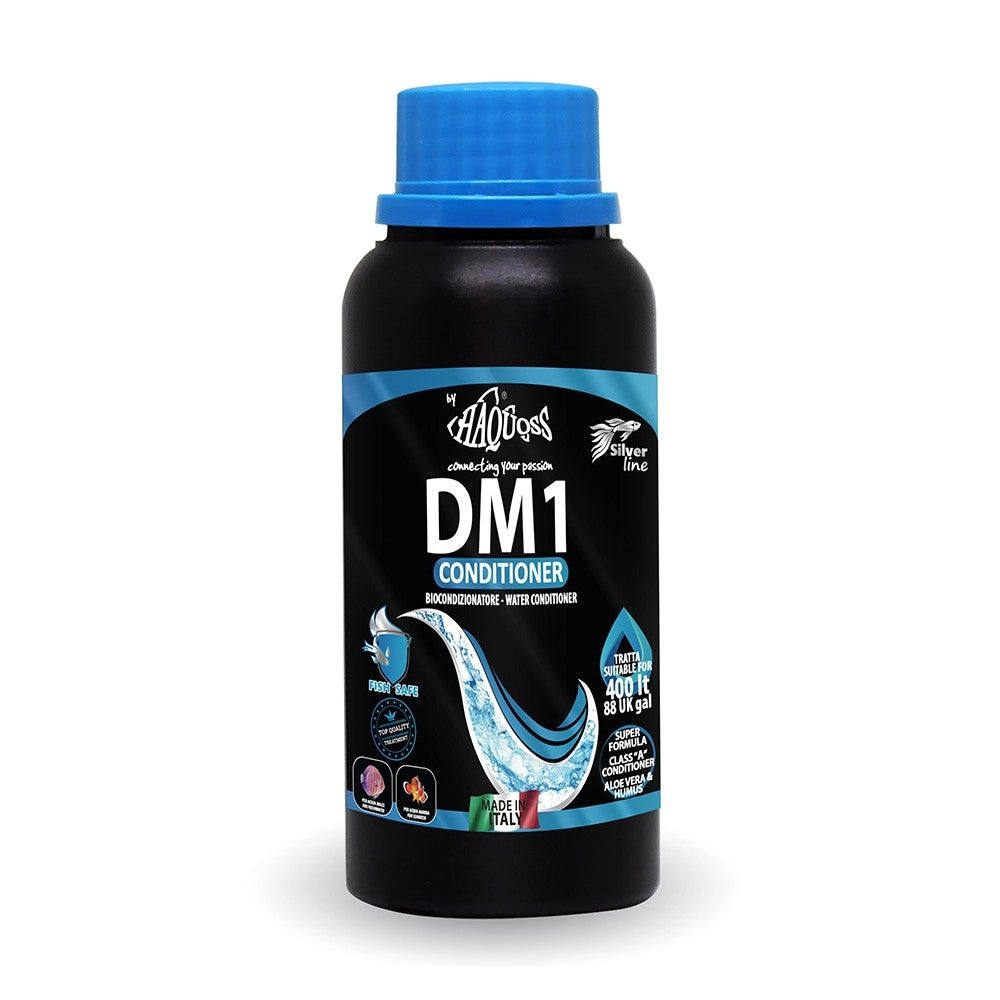 Haquoss DM1 Conditioner - biocondizionatore per acqua dolce e marina Formato: 100 ml
