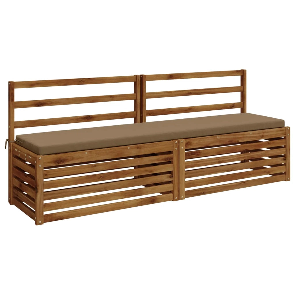 Cuscini per Panchina a 2 Pezzi SOEST 2 pz 100% Poliestere 949133