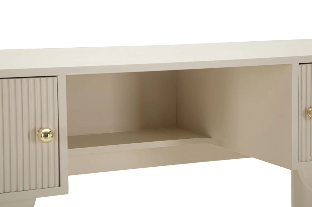 Toeletta Shy 110x40x80 cm in Pino e MDF e Ferro