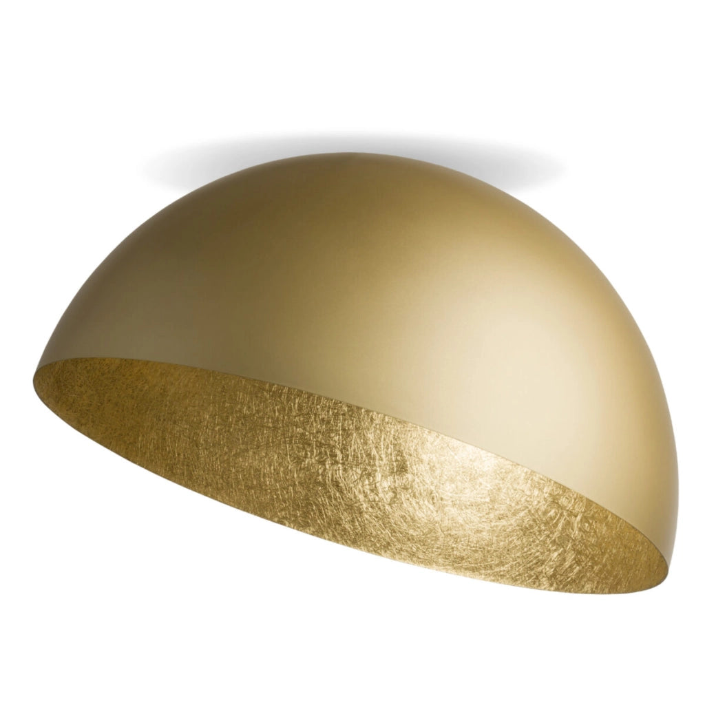 Plafoniera a cupola Sfera oro 90 cm E27 Sigma Lighting