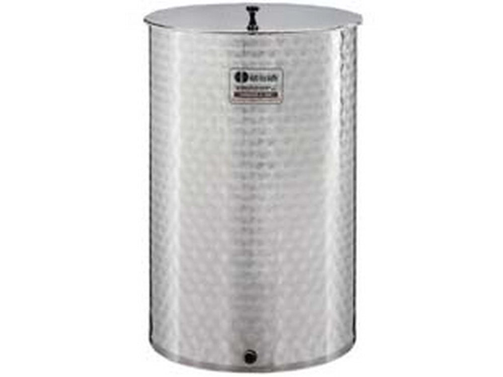 1pz contenitore enologico fondo piano inox 18/10 saldato lt1000  mm1020x1260h cod:ferx.fer286947