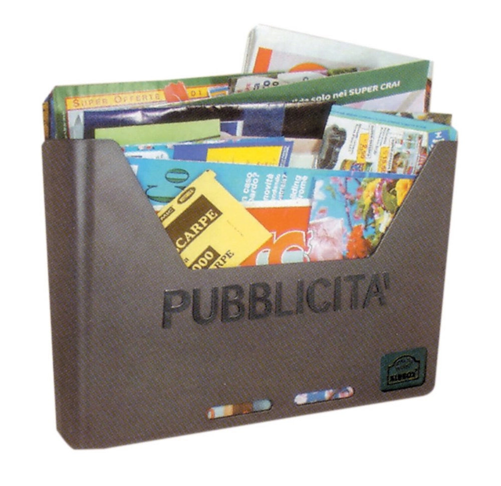 1pz alubox portapubblicita' carosello col. ghisa cod:ferx.44661