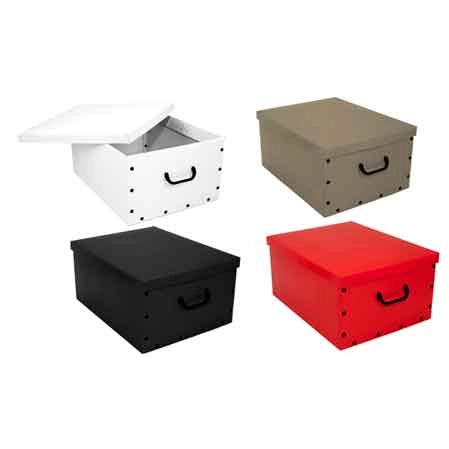 CONTENITORE MULTIUSO 'BIG BOX SOLID COLOR' cm 49x39x24h