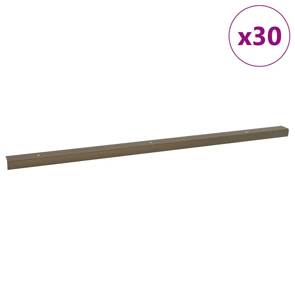 Paragradini 30 pcs Marrone 67 x 3 x 2 cm Alluminio 4013476