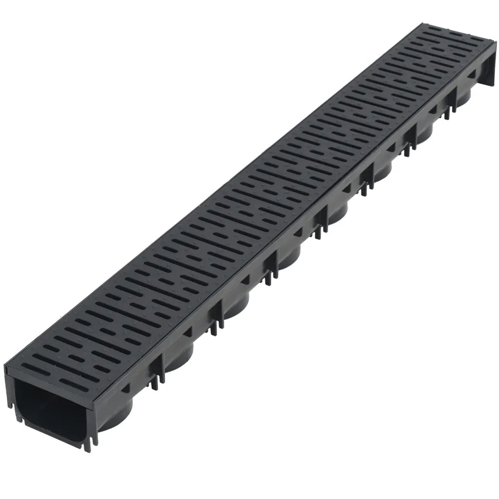 Canalette di Drenaggio 6 pz Plastica 6 m 142880