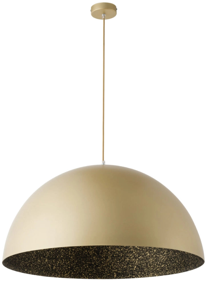 Lampada a sospensione Sfera oro/nero Ø70 E27 Sigma Lighting