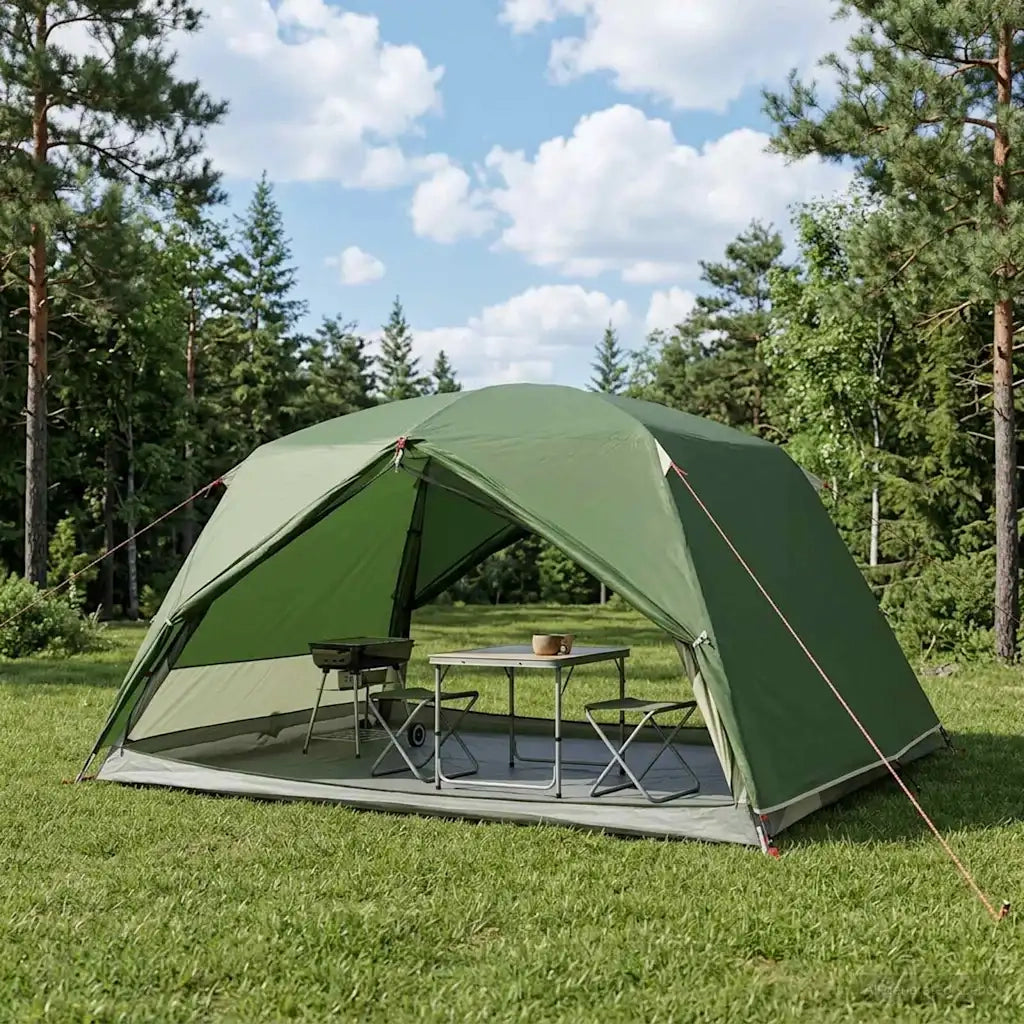Tenda da backpacking Verde 4 persone
