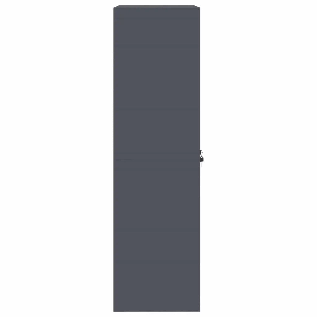 Armadio Antracite 60 x 40 x 140 cm Acciaio 891738