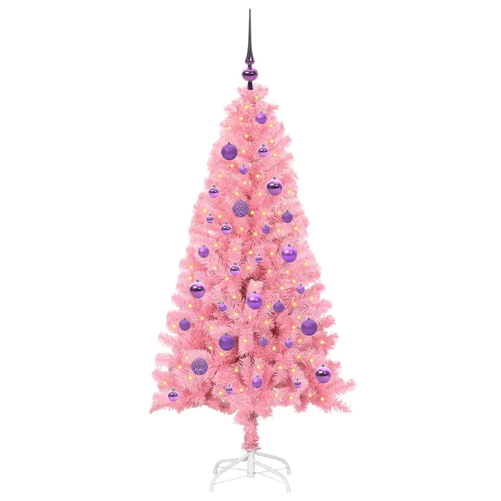Albero di Natale Rosa 150 cm PVC 3396422