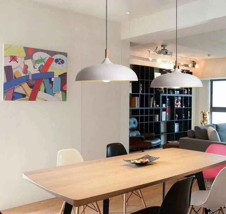 Lampada Da Soffitto Anzo Bianca