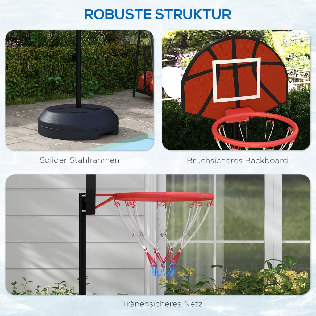 Basketballst?nder ¨C Minimal ¨C 98-148cm, Nero