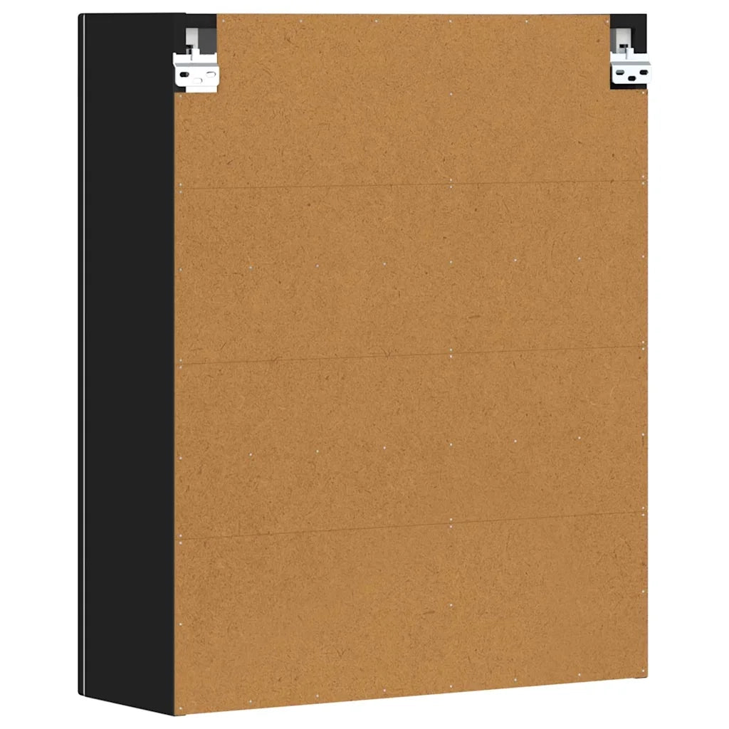Armadio pensile Nero 59 x 20 x 71.5 cm Legno multistrato CFW5883769
