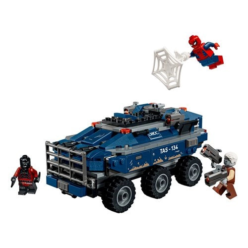Costruzioni lego 76349 marvel super heroes spider-man: inseguimento de