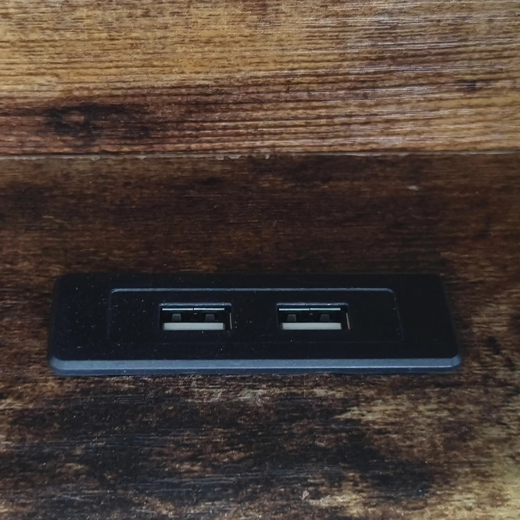Letto imbottito estraibile con contenitore laterale e USB
