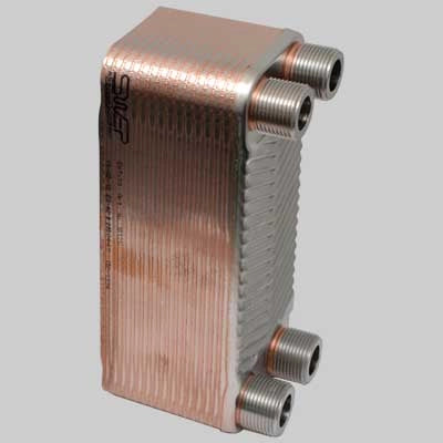 SCAMBIATORE DI CALORE TMS - 20 piastre 30 KW 3/4-3/4 -  - MADE IN ITALY