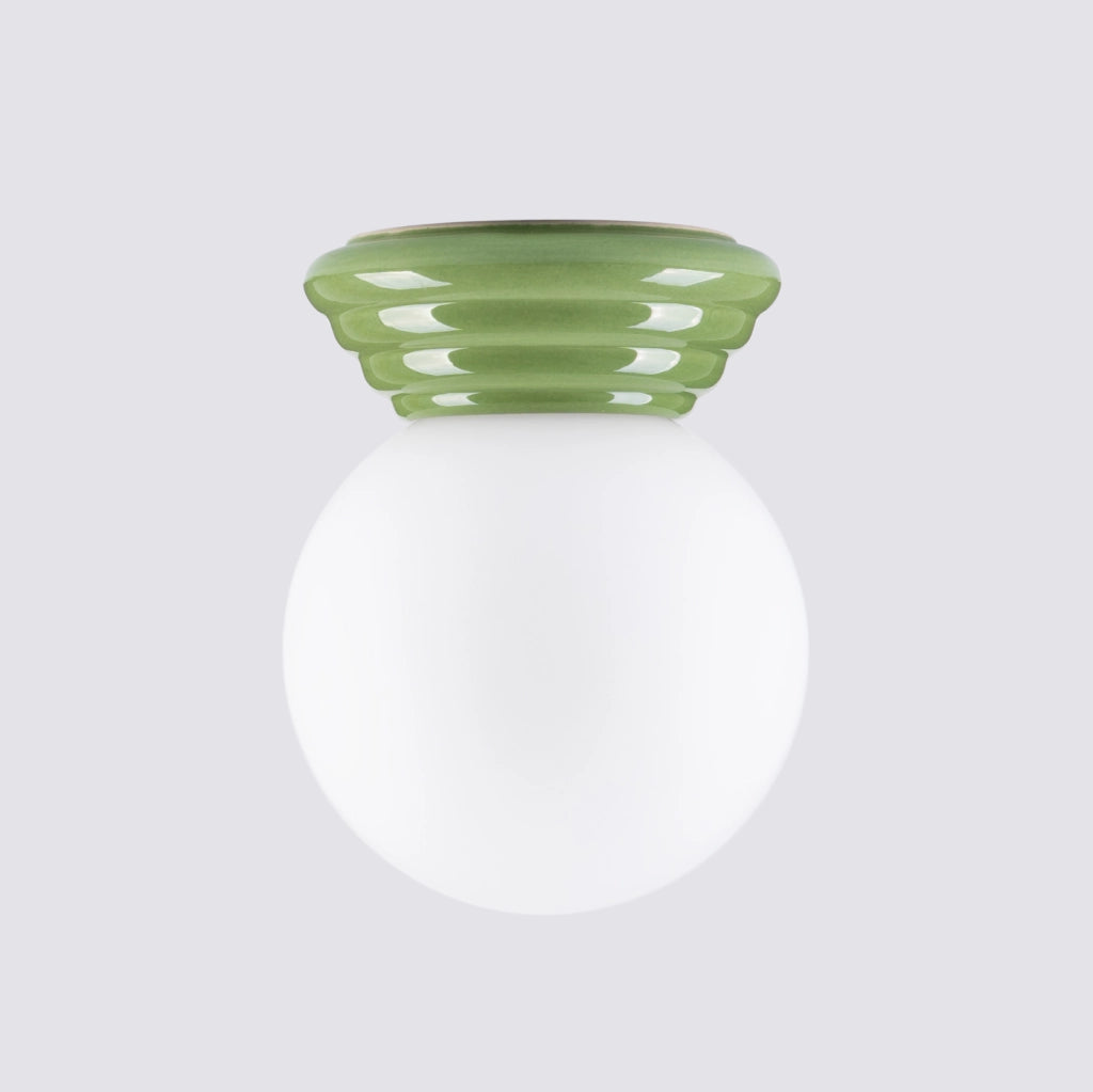 Lampada a parete ZORI verde IP44